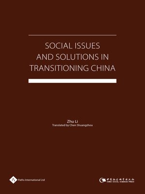 cover image of Social Issues and Solutions in Transitioning China
